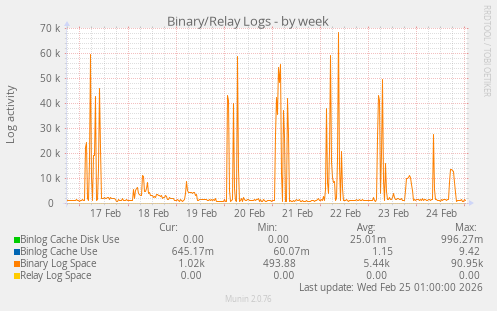 Binary/Relay Logs